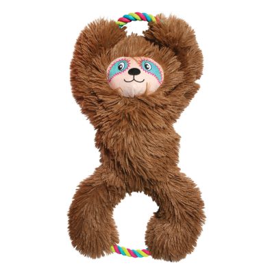 KONG Leksak Tuggz Sloth Brun XL 42cm
