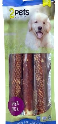 2pets Tuggrulle m ankfilé 28cm 3-pack, 250g