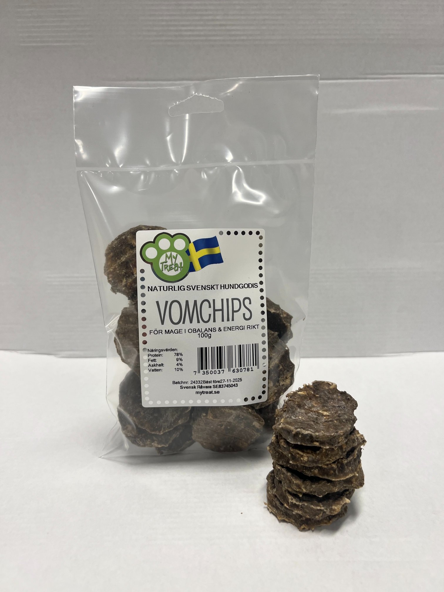 MyTreat Svenska Vomchips 70g