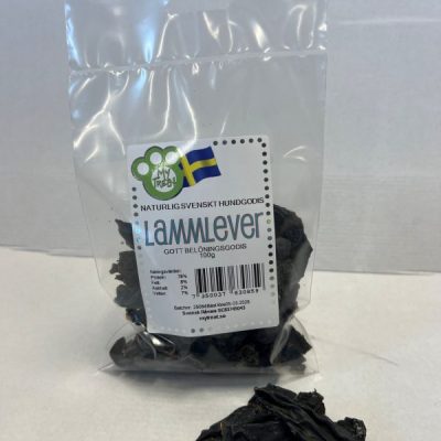 MyTreat Svenska Lammlever 100 gr